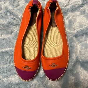 Coach flats